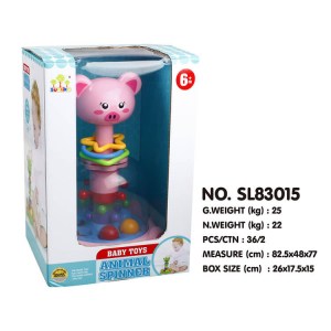 Wholesale Push Spin Pig Toy